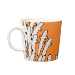 Hattifnattarna Muminmugg, orange