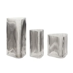 Hübsch vas 3-pack, Klar