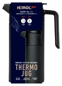 Heirol termoskanna 1,6 l, Svart