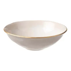 Heirol x Nosse Edge skål Ø25 cm, Gold