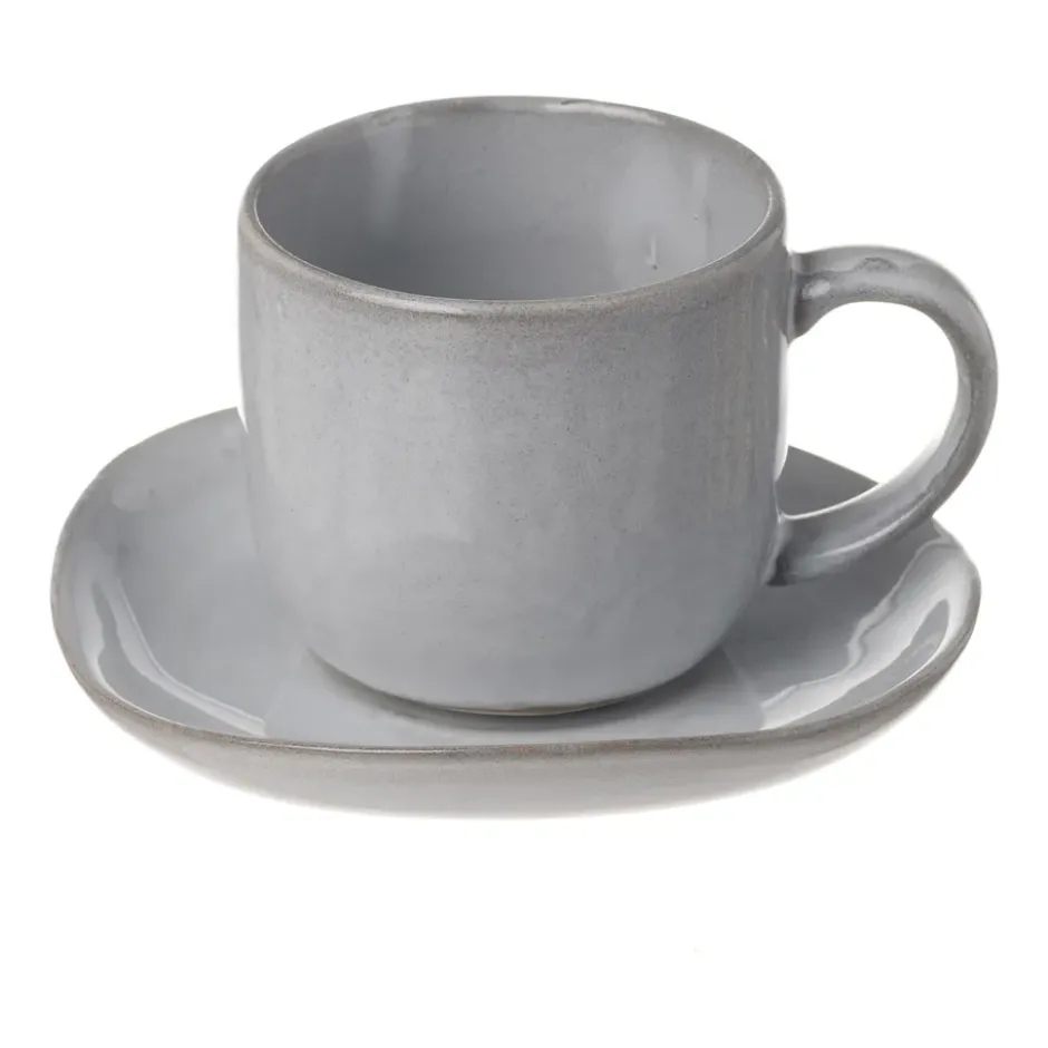 Heirol x Nosse Svelte kopp med fat 12 cl, Stone