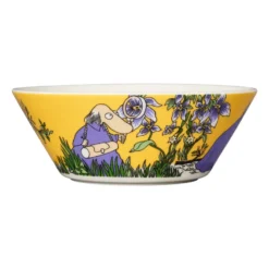 Hemulen Muminskål Ø15 cm, Gul