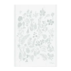 Herbarium kökshandduk 35x50 cm, Grå