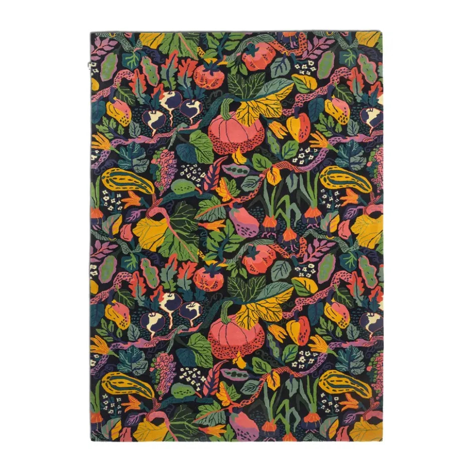 Heritage Garden matta, Charcoal-multi, 170x230 cm