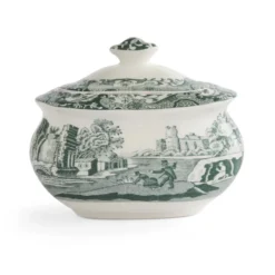 Heritage Green Italian sockerskål, Grön, 0,25 L