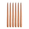 Herrgårdsljus 30 cm 6-pack, Aprikos