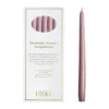 Herrgårdsljus 30 cm 6-pack, Rosa Metallic