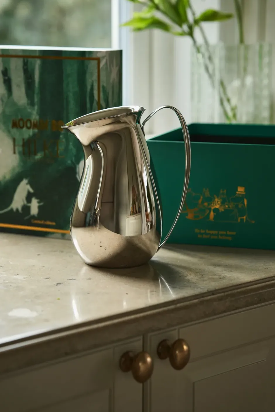Hilke X Mumin tillbringare 1,5 L, Rostfritt stål