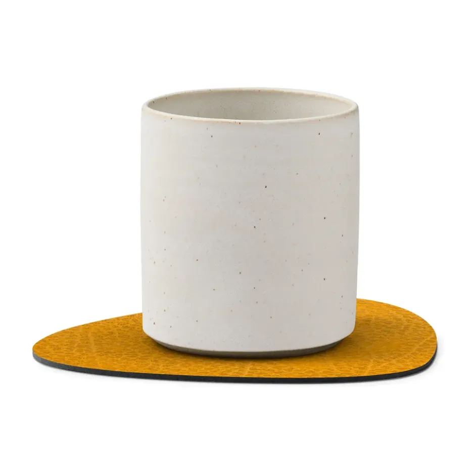 Hippo glasunderlägg curve, curry