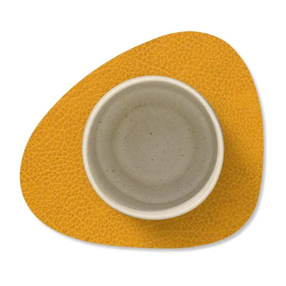 Hippo glasunderlägg curve, curry