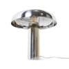 HK Living mushroom bordslampa, Chrome