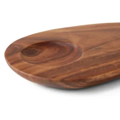 HKliving serveringsbricka Avocado, Brown