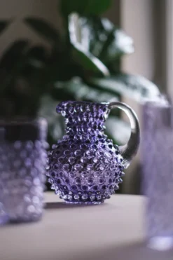 Hobnail mjölkkanna 0,5 L, Indigo