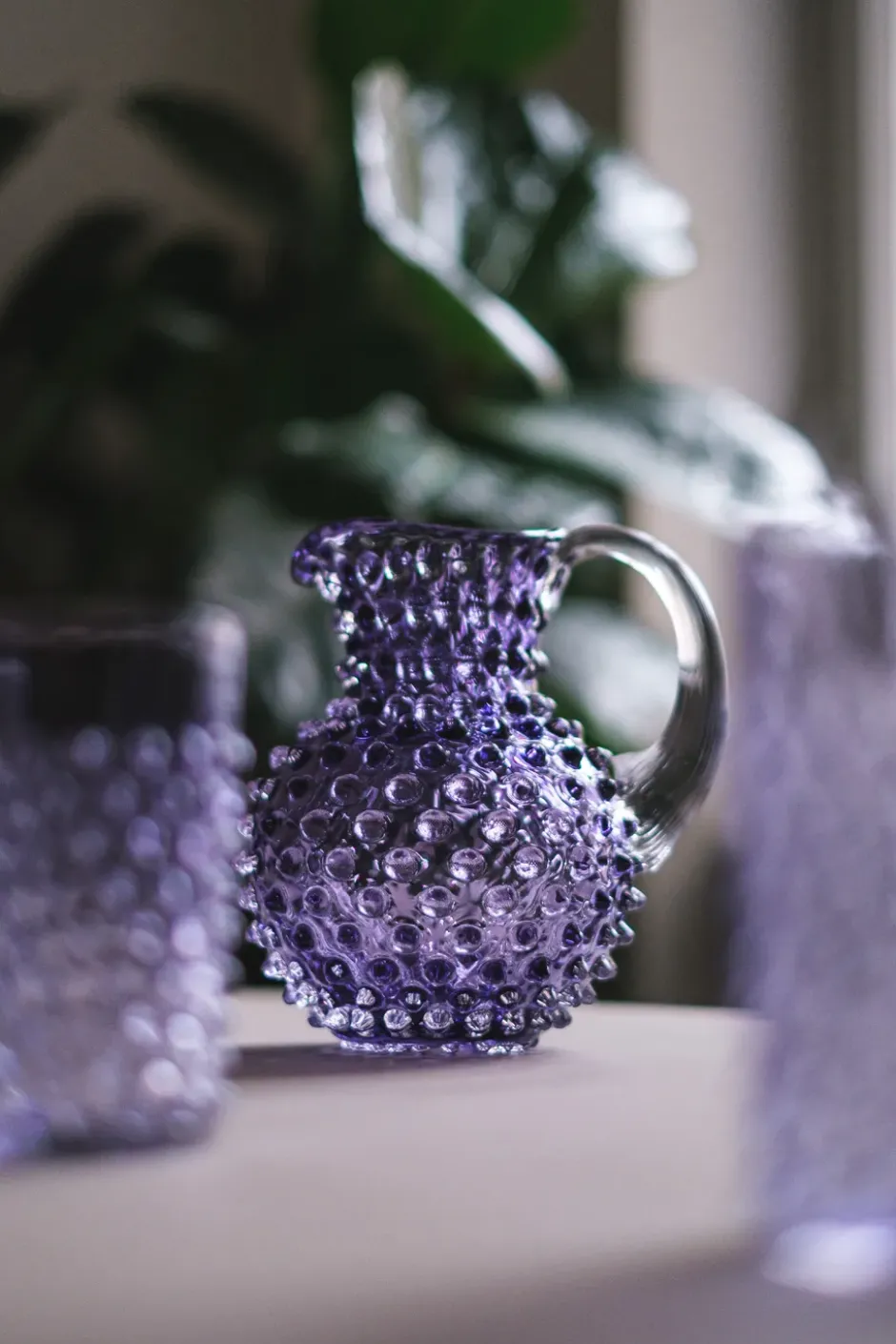 Hobnail mjölkkanna 0,5 L, Indigo