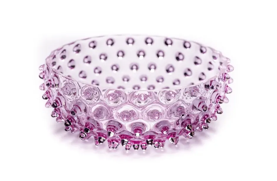 Hobnail Tapas skål 17 cm, Lila
