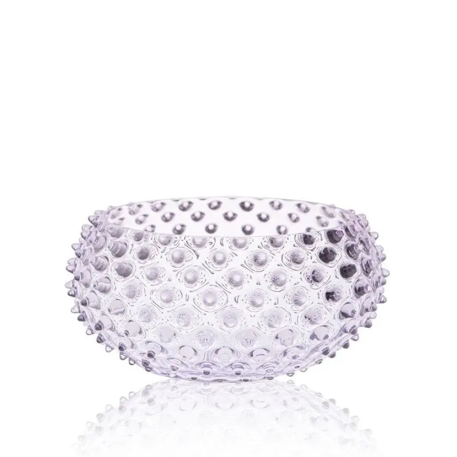 Hobnail Tapas skål 23 cm, Lila