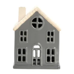 Hollia dekorationshus 18 cm, Dark grey