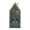 Hollia dekorationshus 29 cm, Dark green