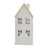 Hollia dekorationshus 29 cm, White
