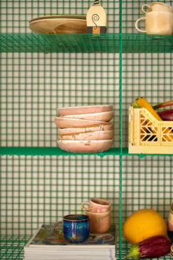 Home Chef kopp med fat 22 cl, Rustic pink