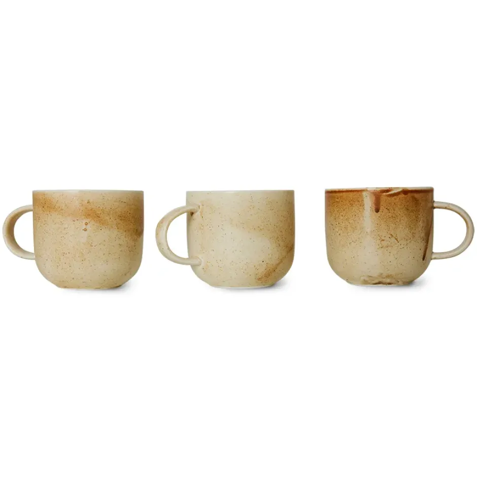 Home Chef mugg med öra 32 cl, Rustic cream-brown