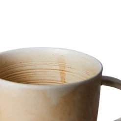Home Chef mugg med öra 32 cl, Rustic cream-brown