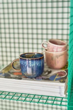 Home Chef mugg med öra 32 cl, Rustic blue