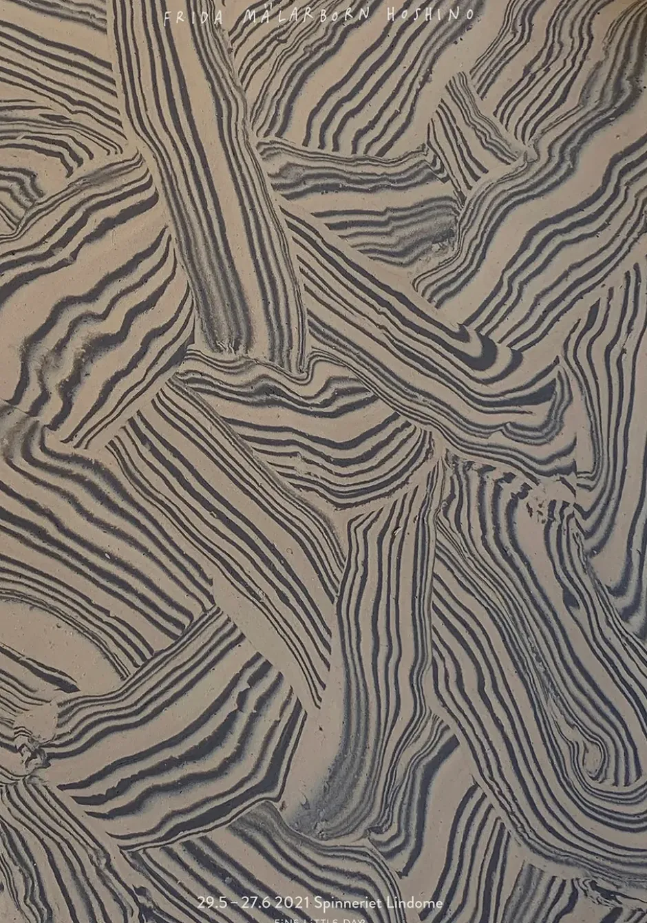 Hoshino utställningsposter, 50x70 cm