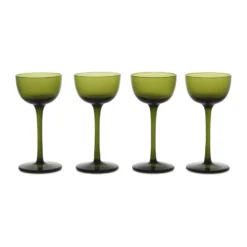 Host likörglas 4-pack, Moss Green
