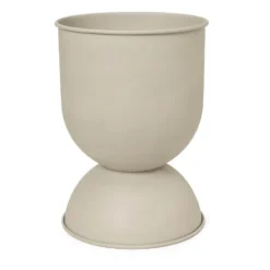 Hourglass kruka stor Ø50 cm, Cashmere