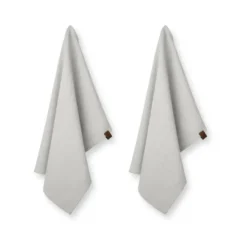 Humdakin ekologisk kökshandduk 45x70 cm 2-pack, Stone