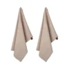 Humdakin ekologisk kökshandduk 45x70 cm 2-pack, Latte