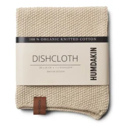 Humdakin Knitted disktrasa 28x28 cm, Light stone