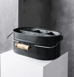 Humdakin System bucket förvaringslåda 30x19 cm, Matte black