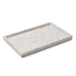 Humdakin Terrazzo bricka 30x20 cm, White-brown