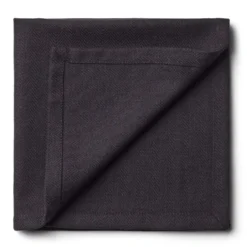 Humdakin tygservett 40x40 cm 2-pack, Coal