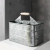 Humdakin zink bucket förvaringslåda, 30x20