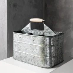 Humdakin zink bucket förvaringslåda, 30x20