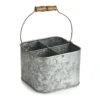 Humdakin zink bucket förvaringslåda, 25x25 cm