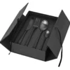 Hune bestickset 4 delar, Titanium mattsvart