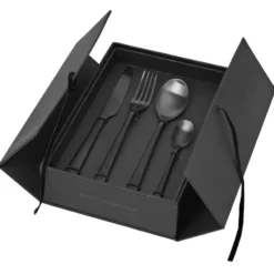Hune bestickset 4 delar, Titanium mattsvart