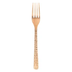 Hune middagsgaffel, Copper hammered