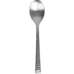 Hune middagssked, Brushed satin hammered