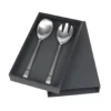 Hune salladsbestick 2 delar, brushed satin