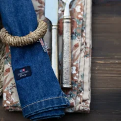 Icons Denim servett 50x50 cm, Denim blue