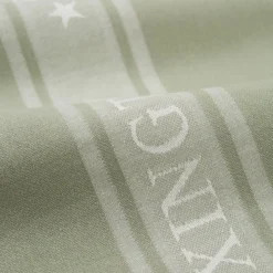 Icons Star kökshandduk 50x70 cm, Sage green-white