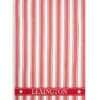 Icons Striped kökshandduk Waffle 50x70 cm, Röd-vit