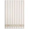 Icons Waffle Striped kökshandduk 50x70 cm, Beige-white