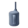 Idun mugg med sugrör silikon 120 ml, Blue