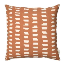 Ikat Block kuddfodral 50x50 cm, Brown